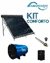 Aquecedor Solar Baixa Pressão 2 Módulos com 20 Tubos a Vácuo cada + Reservatório Térmico 600L + Acessórios Termomax ON