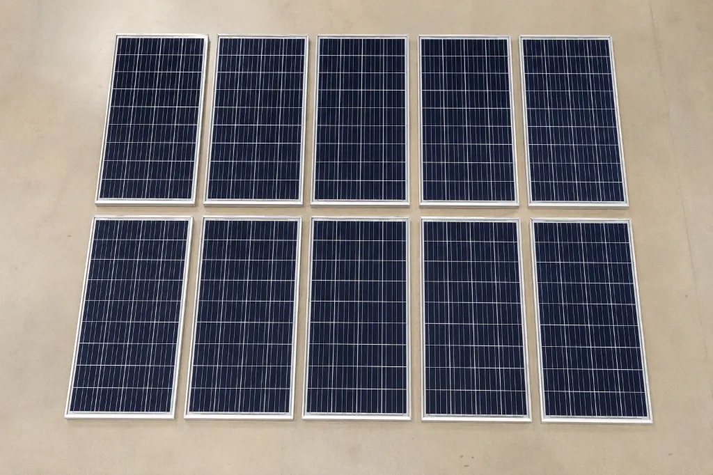 Kit fotovoltaico 10 placas