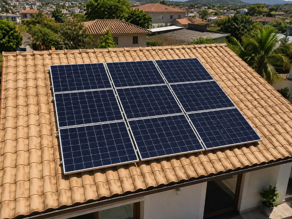 Kit fotovoltaico 9 placas