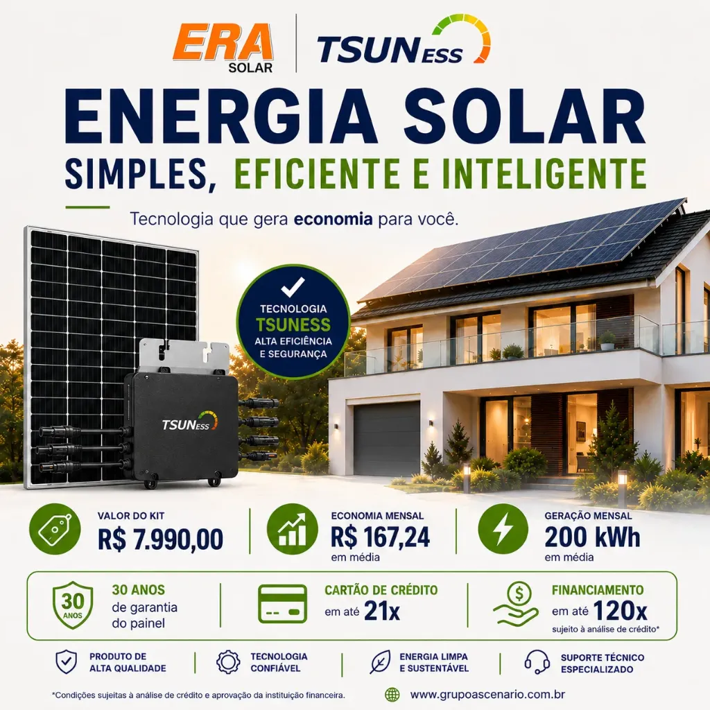 Kit Fotovoltaico 3 Placas