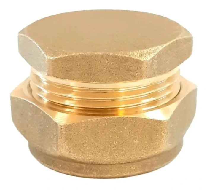 Tampão Latão 22mm